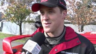 Interview with Tom Wilde at event start - 2012 Scouts Rally SA