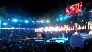 WWE WRESTLEMANIA 28 - FLO RIDA - GOOD FEELING / WILD ONE LIVE PERFORMENCE MIAMI, FlORIDA 4/1/2012