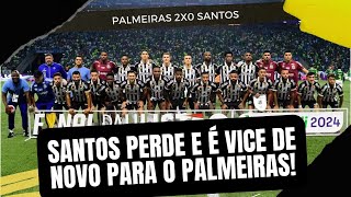 PALMEIRAS CAMPEÃO E SANTOS VICE DE NOVO! QUAL O SALDO DO PAULISTÃO PARA O PEIXE?