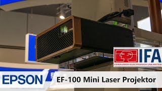 Epson EF-100B/W HD Mini-Laser-Projektor auf der IFA 2019