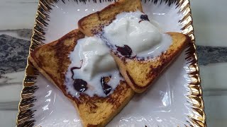 HOW TO MAKE FRENCH TOAST IN FEW MINS