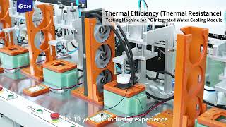 Thermal Efficiency Testing Machine, Six Channel PC Computer, Water-Cooled Cooling module