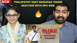 Bairavaa - Official Teaser Reaction | Thalapathy Vijay, Keerthy Suresh