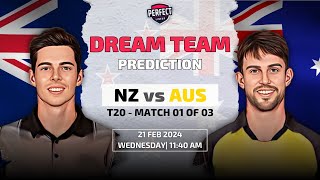 NZ vs AUS Dream11 Team Prediction | NZ vs Aus Dream11 Team | AUS vs NZ 1st T20 Match