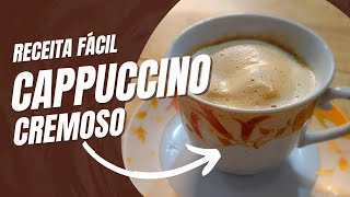 Como Fazer Cappuccino Fácil e Barato - Apenas 3 Ingredientes☕ Todos na sua casa vão amar😍