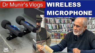 WIRELESS MICROPHONE PURCHASE STORY