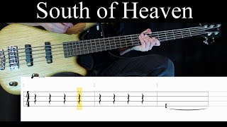 South of Heaven (Slayer) - Bass Cover (With Tabs) by Leo Düzey