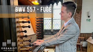 BWV 557 - Fuge - Orgel