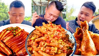 Opened a crab bibimbap. That's too good.| Tiktok Video|Eating Spicy Food |Funny Mukbang