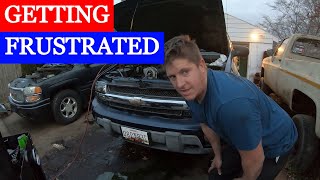 Will the LS1 SWAPPED Trailblazer FINALLY START?!?