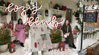 The Cozy Club & Suzi Hearts Christmas Workshop Vlog