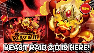 ALL NEW Beast Raid 2.0 Is Here! Avatar of Ruin First Look! (Reaction)