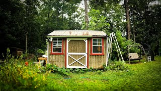 You need this to build a solar power garden shed