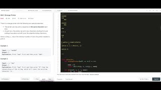 Leetcode 664. Strange Printer