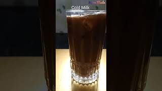 Cold Coffee | 1 Minute Cold Coffee | Iced Coffee l Instant Cold Coffee #shorts