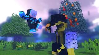 #25 New Minecraft Intro Template [SIMPLE]  | Mine Imator [Download In Deskcription]