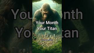 Your Month, Your Titan 😈💪 #godzilla #shorts #titans