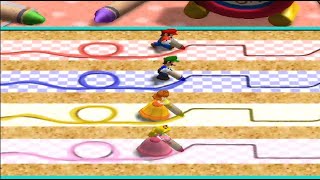 Mario Party 4 Goomba's Greedy Gala 50 turns Mario vs Luigi vs Peach vs Daisy 4