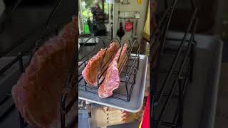 Rib rack Smokin’ part 1 #ribs #pkgrill #pork #carnivore #dryrub