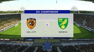 FIFA 23 - HULL CITY VS NORWICH CITY |EFL CHAMPIONCHIPS | MASTER LEAGUE MATCHDAY 2 PS5 Gameplay | 4K