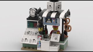 Breaking News: The Most Incredible Newsstand MOC You'll Ever See!