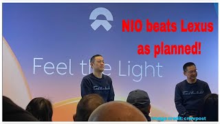 NIO beats Lexus! Co-founder Chen Li Hong Says, 'I Told You So'...