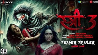 stree 3 official trailer Shraddha Kapoor Rajkumar Rao akshy Kumar