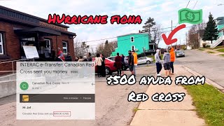 $500 Ayuda from Red Cross. Claim/Survey. Dahil kay Hurricane Fiona. | Jef Tv Canada