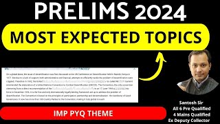 Most Imp ENV prelims 2024