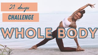 April challenge || "work the whole body" 21 days to a STRONG & FIT body