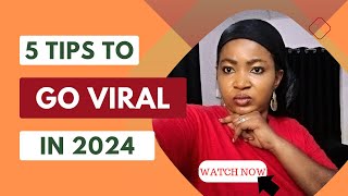 5 Tips On How To Increase Your Visibility In 2024 #howtoincreasevisibilty #goviral #growyourbusiness