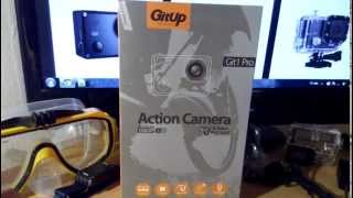 GitUp Git1 Action Cam with SONY CMOS - unboxing and specifications