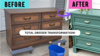 DIY Dresser Makeover || Furniture Flip