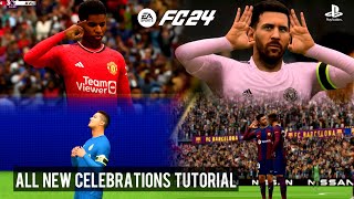 EA Sports FC 24 | All New Celebrations Tutorial