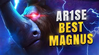 Ar1se Magnus Big Moments Tried So Hard To Win !! Reviewing Hg Defense Dota 2 Highlights!