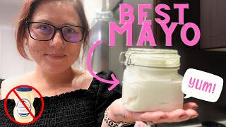 EASY + QUICK Mayo - The Best Homemade Mayonnaise and its VEGAN