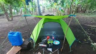 CAMP LIFE RAW CAMPING SITE/ ASMR/ BIKE CAMPING/ COASTER HUB BIKE USER