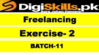 freelancing exercise 2 batch 11 solution digiskills / digiskill freelancing exercise 2 solution