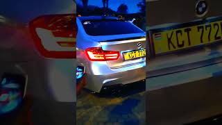 BMW m3  competition nice sound and moving flames 🔥 👌