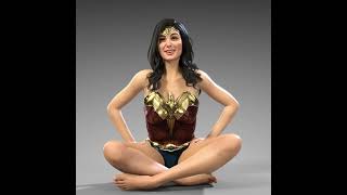 Wonder Women Fat To Fit Muscle Animation