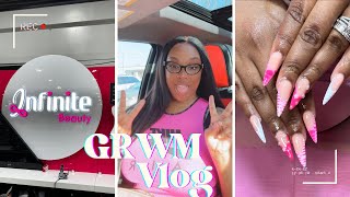 GRWM: TRIED A NEW NAIL TECH + HOW I PACK FOR A 7DAY CRUISE + SHE HAD A BAD ATTITUDE