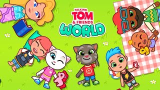 First Look at Talking Tom & Friends World! Crazy Fun Adventures! #talkingtom