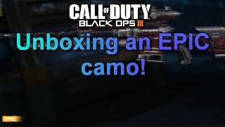 Black Ops 3: I unboxed an EPIC camo! - Common Supply Drop [Xb1 / Next Gen]