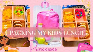 Packing lunch for my daughters with Amazon finds #princesses #amazonfinds #lunchideas