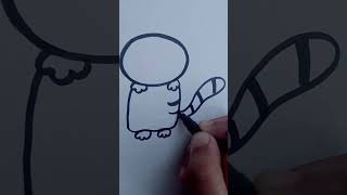 #draw a cute little cat #youtubeshorts #shortvideo