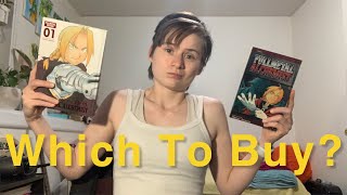 Fullmetal Alchemist Manga and Which Version To Get:  A 20 Minute Guide