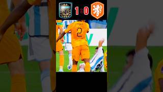 Netherland vs Argentina fighting match  #football #messi #cr7 #highlights #shorts