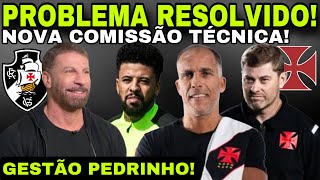 ATENÇÃO: PROBLEMA RESOLVIDO! NOVA COMISSÃO TÉCNICA I GESTÃO PEDRINHO I REFORÇOS RECUPERADOS E MUITO+