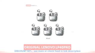 Original Lenovo LP40 Pro TWS Earphones Wireless Bl