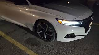 Quick Car Tour-2022 Honda Accord Sport 1.5T (White)